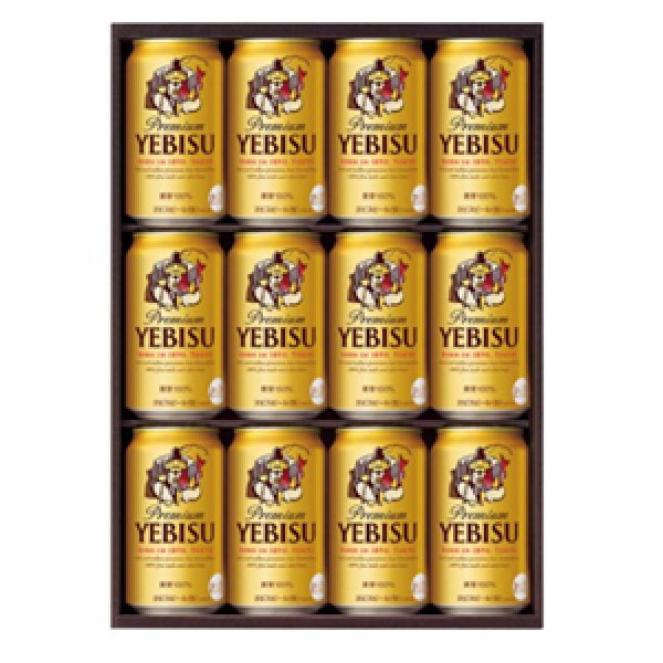 画像1: エビス 350ml 12本入り（サッポロビール） (1)