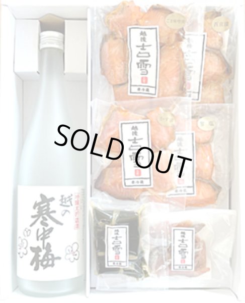 画像1: 夏限定・越の寒中梅吟醸生原酒セット (1)